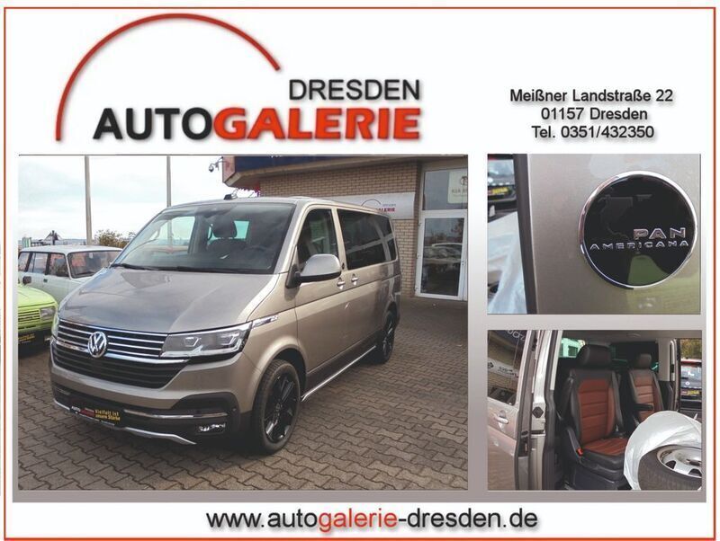 Beige Gebraucht 2021 VW Multivan PanAmericana Van / Kleinbus | 60.790 € - Bild 1/4