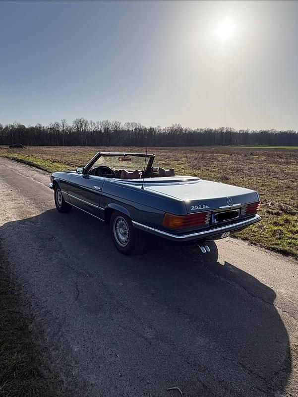 Gebraucht Mercedes SL350 272 PS (200 kW) 1972 Blau Cabrio