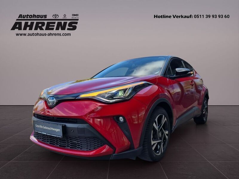 Dunkel rot sonderlack Gebraucht 2022 Toyota C-HR Team SUV | 25.490 € (Fairer Preis) - Bild 1/4