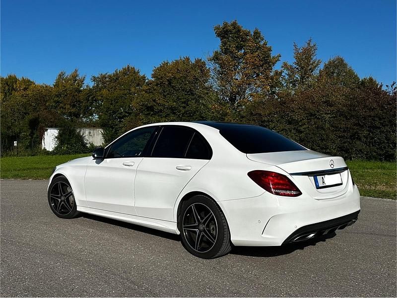 Gebraucht Mercedes C250 AMG line 211 PS (155 kW) 2016 Weiß Limousine