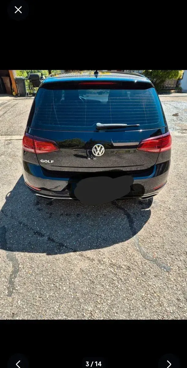 Gebraucht VW Golf VII Comfortline 110 PS (80 kW) 2017 Schwarz Limousine
