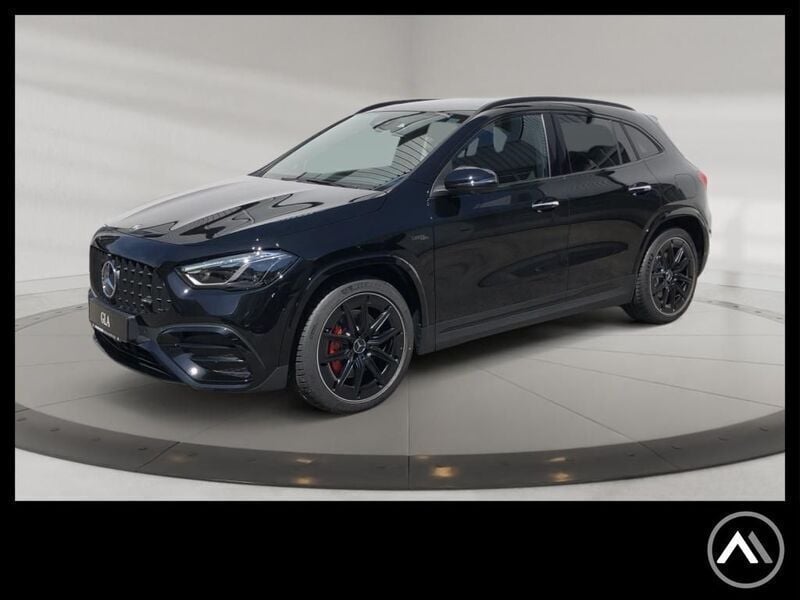 Schwarz Gebraucht 2024 Mercedes GLA35 AMG AMG SUV | 58.779 € (Etwas zu teuer) - Bild 1/4