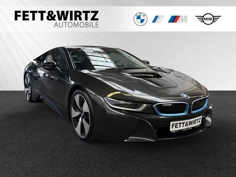 Sophistograu brillianteffekt mit akzent bmw i blau Gebraucht 2015 BMW i8 Coupé | 56.990 € (Guter Preis) - Bild 1/2