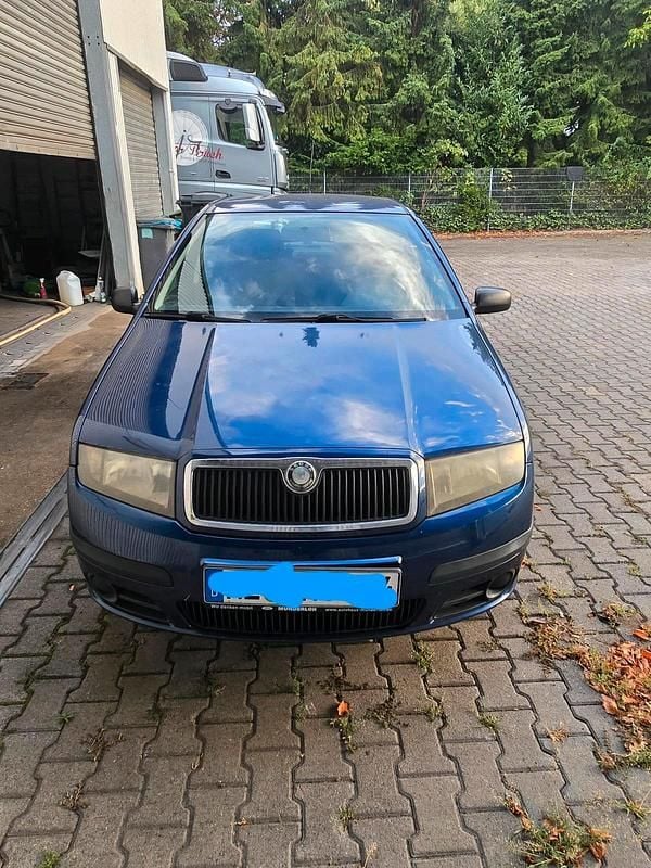 Blau Gebraucht 2006 Skoda Fabia Kleinwagen | 1.100 € (Guter Preis) - Bild 1/4