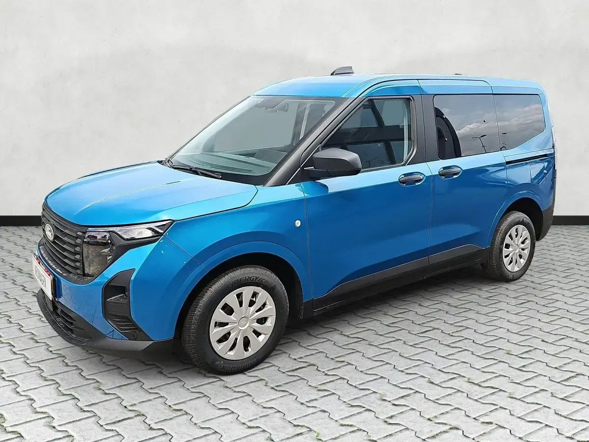 Neu Ford Tourneo Courier Trend 125 PS (91 kW) 2026 Digital aqua blue metallic Van / Kleinbus