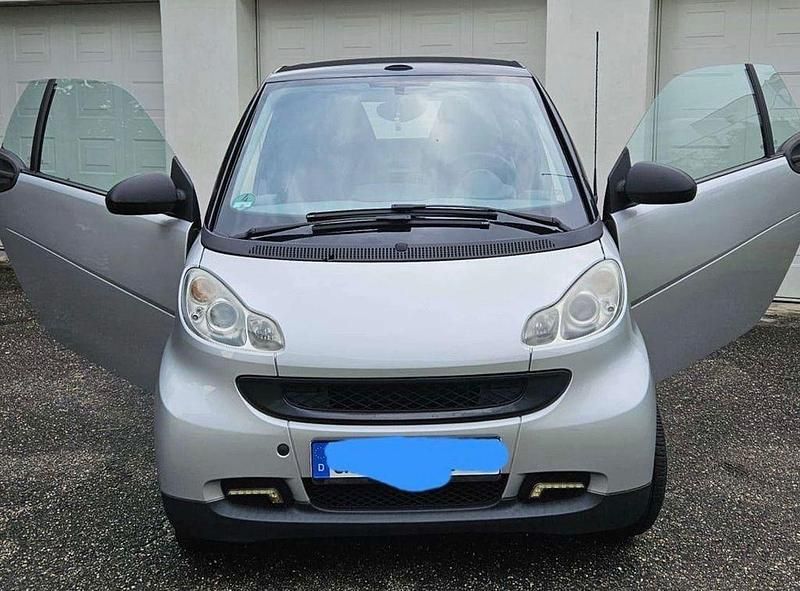 Schwarz Gebraucht 2008 Smart ForTwo Cabrio Pure Cabrio | 4.000 € (Guter Preis) - Bild 1/4