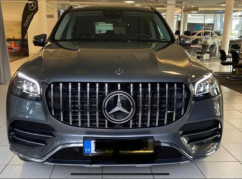 Grau Gebraucht 2021 Mercedes GLS400 SUV | 51.500 € (Superpreis) - Bild 1/4