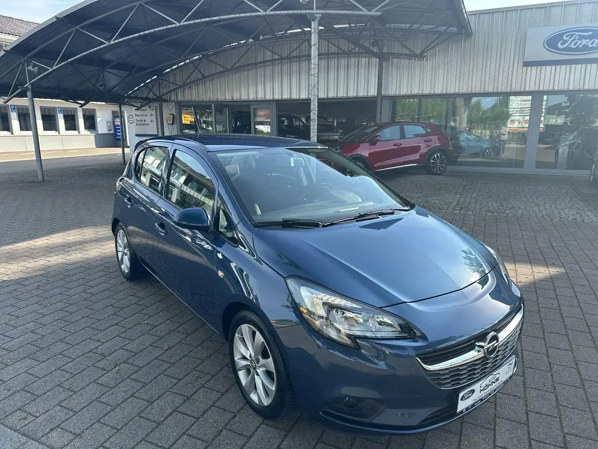 Gebraucht Opel Corsa drive 69 PS (50 kW) 2016 Blau Kleinwagen