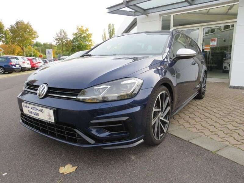 Atlantic blue metallic Gebraucht 2018 VW Golf VII R Kombi | 23.980 € (Fairer Preis) - Bild 1/4
