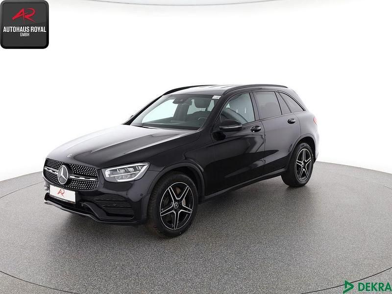 Schwarz Gebraucht 2022 Mercedes GLC200 AMG SUV | 39.870 € (Superpreis) - Bild 1/4