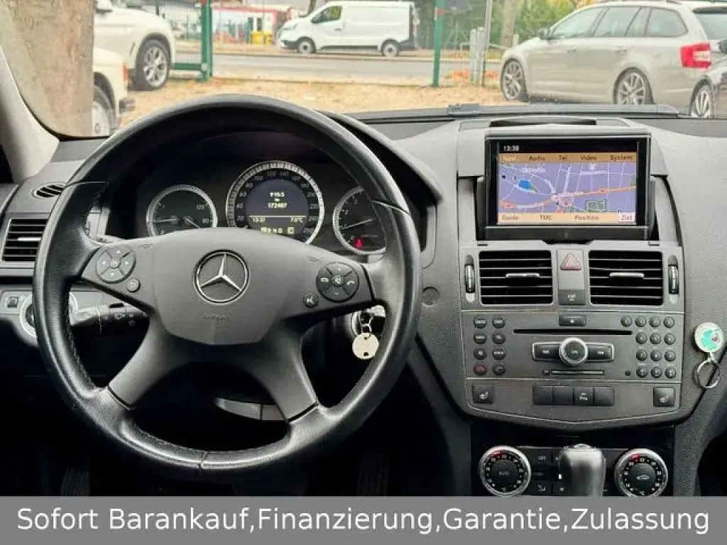 Gebraucht Mercedes C180 156 PS (114 kW) 2009 Grau (metallic) Kombi