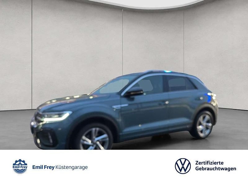 Blau Gebraucht 2025 VW T-Roc R-line SUV | 29.980 € (Guter Preis) - Bild 1/3