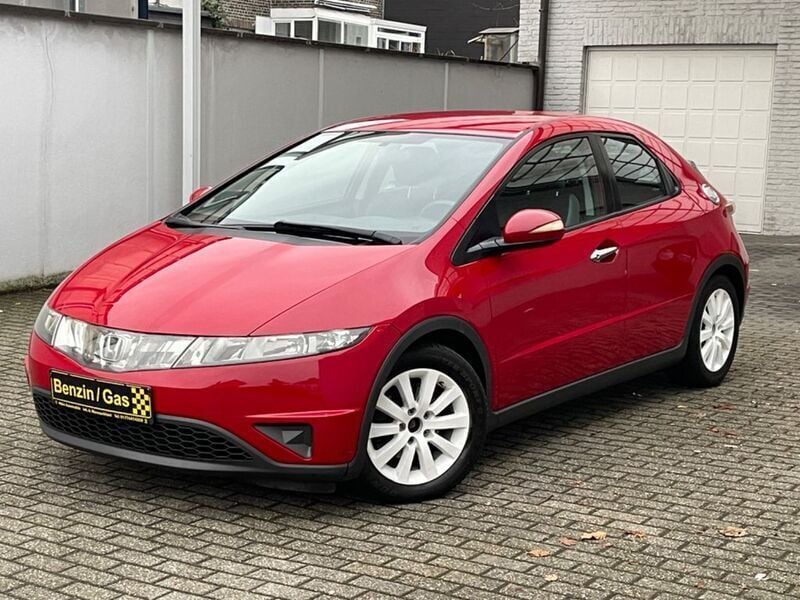 Rot Gebraucht 2006 Honda Civic Comfort Kleinwagen | 2.499 € (Fairer Preis) - Bild 1/4
