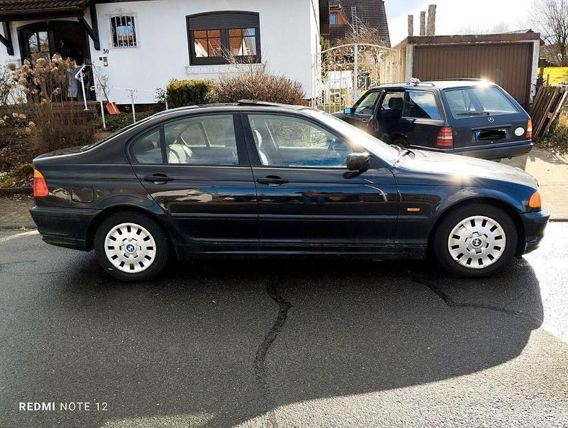 Gebraucht BMW 316 105 PS (77 kW) 1999 Schwarz Limousine