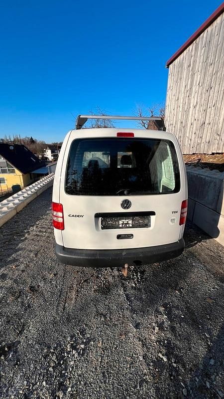 Gebraucht VW Caddy 74 PS (54 kW) 2011 Weiß Van / Kleinbus