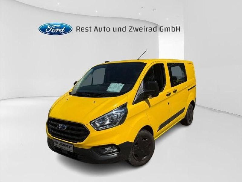 Verkehrsgelb Gebraucht 2021 Ford Transit Custom Trend Van | 25.980 € (Superpreis) - Bild 1/4