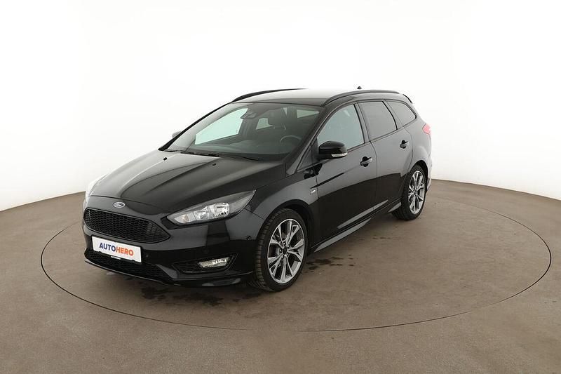Gebraucht Ford Focus ST-Line 125 PS (91 kW) 2018 Schwarz Kombi
