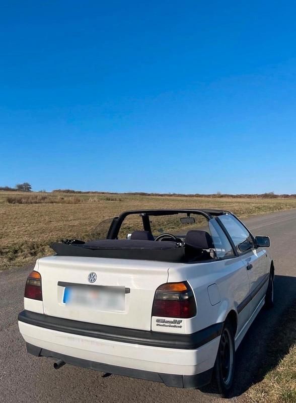 Gebraucht VW Golf 1993 Weiß Cabrio