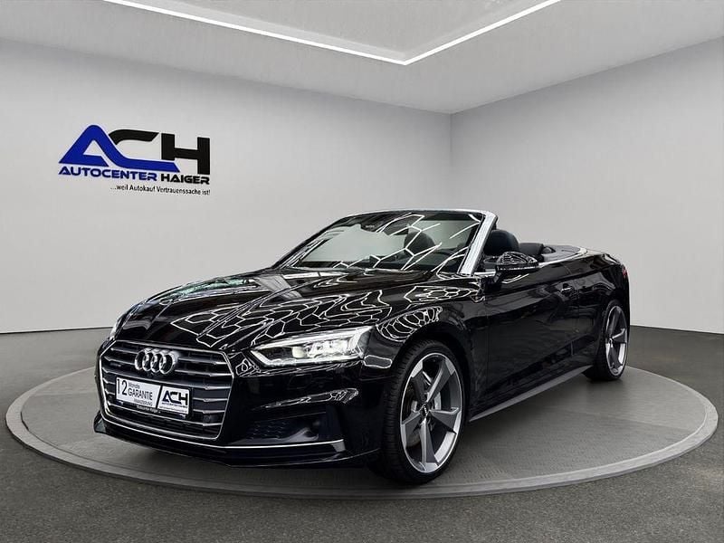 Gebraucht Audi A5 Cabriolet S-line plus 286 PS (210 kW) 2018 Schwarz Cabrio