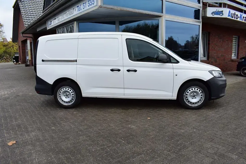 Gebraucht VW Caddy Maxi 102 PS (75 kW) 2021 Weiß Van / Kleinbus