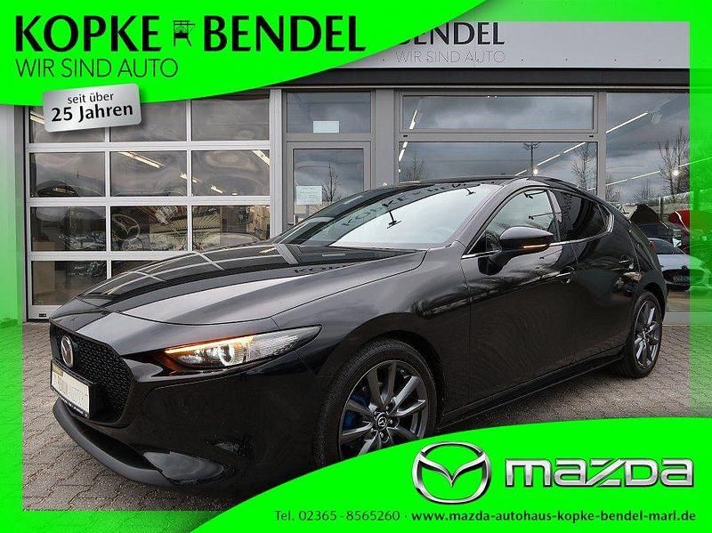 Schwarz Gebraucht 2020 Mazda 3 Selection Limousine | 18.480 € (Fairer Preis) - Bild 1/4