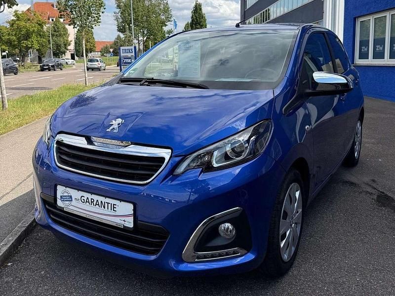 Blau Gebraucht 2020 Peugeot 108 Style Kleinwagen | 9.390 € (Fairer Preis) - Bild 1/1
