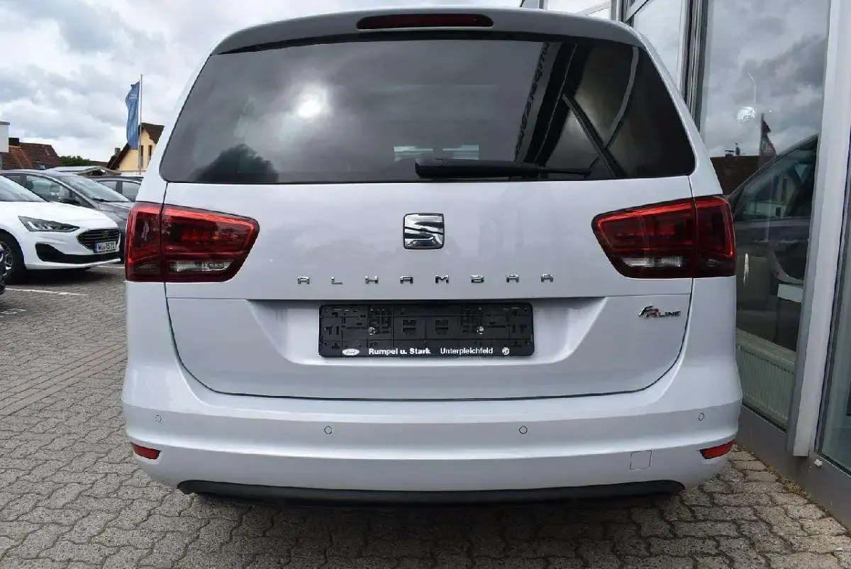 Gebraucht Seat Alhambra FR-Line 150 PS (110 kW) 2017 Weiß Van / Kleinbus