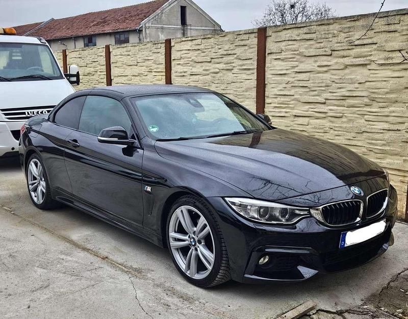 Gebraucht BMW 420 M Sport 184 PS (135 kW) 2015 Black sapphire metallic Cabrio