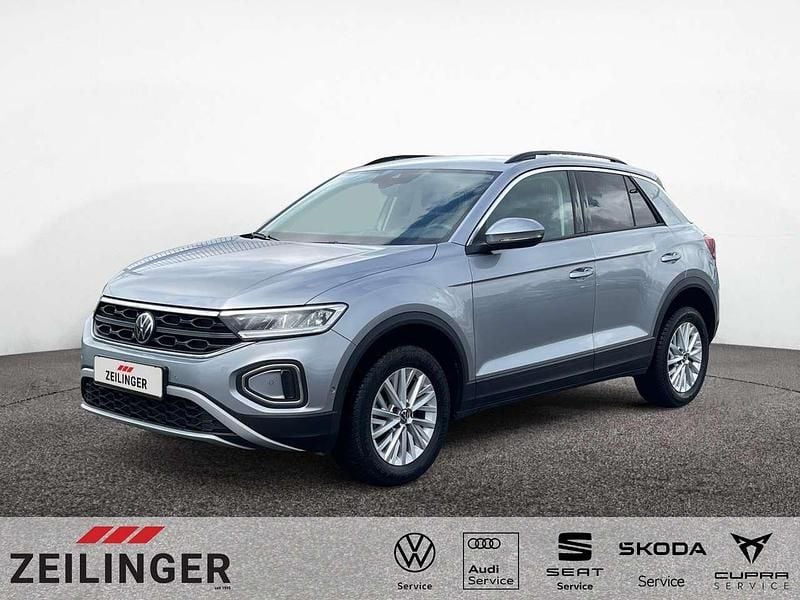Silber Gebraucht 2025 VW T-Roc Life SUV | 26.569 € (Superpreis) - Bild 1/4