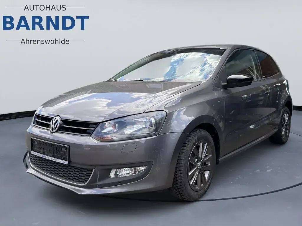 Gebraucht VW Polo Style 60 PS (44 kW) 2011 Grau Kleinwagen