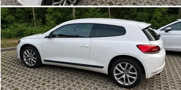 Gebraucht VW Scirocco 122 PS (89 kW) 2009 Weiß Coupé