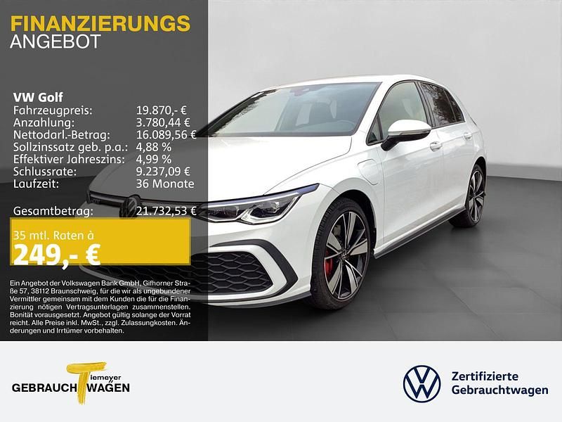 Weiß Gebraucht 2022 VW Golf VIII GTE | 19.440 € (Fairer Preis) - Bild 1/4