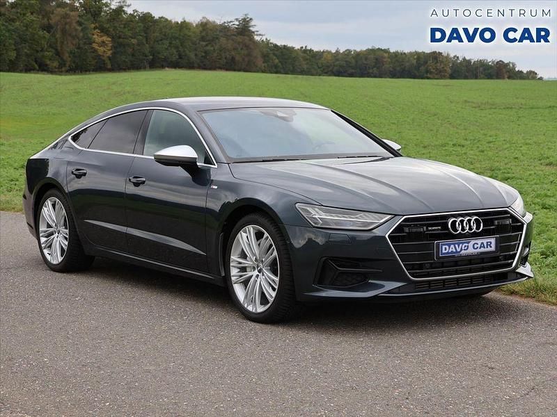 Blau Gebraucht 2018 Audi A7 S-Line Limousine | 39.030 € (Fairer Preis) - Bild 1/4