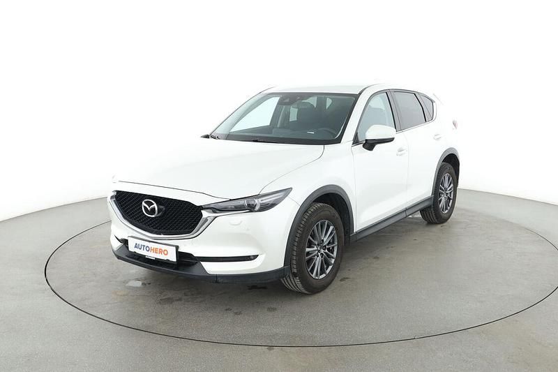 Gebraucht Mazda CX-5 Exclusive-Line 150 PS (110 kW) 2017 Weiß SUV