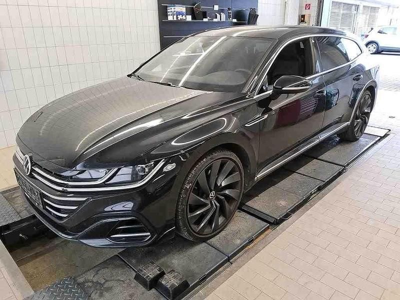 Schwarz Gebraucht 2021 VW Arteon R-line Limousine | 26.990 € (Superpreis) - Bild 1/4