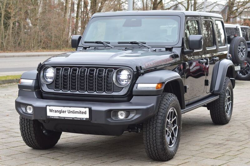 Schwarz Neu 2025 Jeep Wrangler Unlimited Rubicon SUV | 62.900 € (Guter Preis) - Bild 1/4