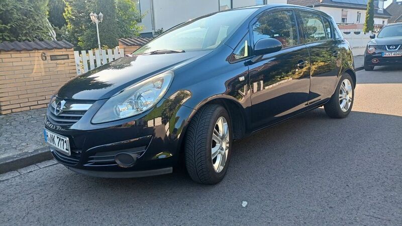 Schwarz Gebraucht 2008 Opel Corsa Innovation Limousine | 2.999 € (Fairer Preis) - Bild 1/4