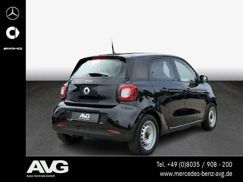Gebraucht Smart ForFour Electric Drive 60 kW (82 PS) 2021 Schwarz Limousine