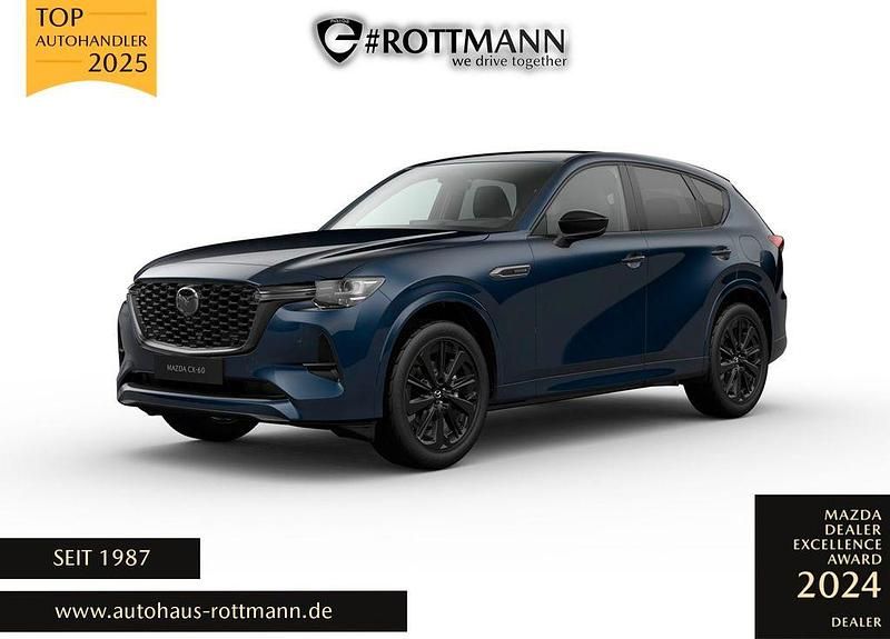 Blau Neu 2025 Mazda CX-60 Homura-Line SUV | 54.470 € (Teuer) - Bild 1/4