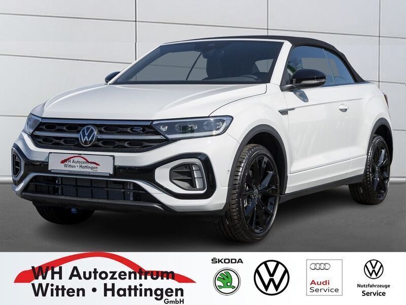 Pure white Neu 2025 VW T-Roc Cabriolet Style Cabrio | 48.900 € (Etwas zu teuer) - Bild 1/4