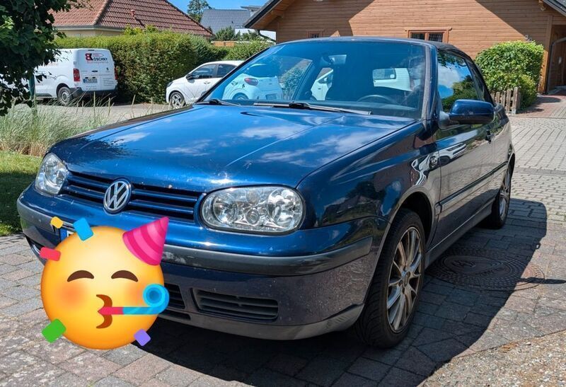 Violet Gebraucht 2000 VW Golf Cabriolet Trendline Cabrio | 700 € (Superpreis) - Bild 1/4