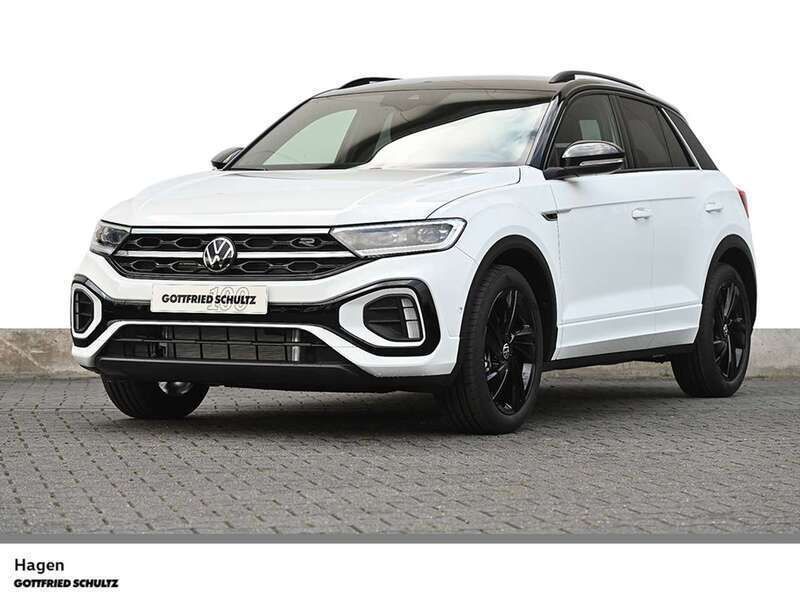 Pure white Neu 2025 VW T-Roc R-line SUV | 40.980 € (Fairer Preis) - Bild 1/4