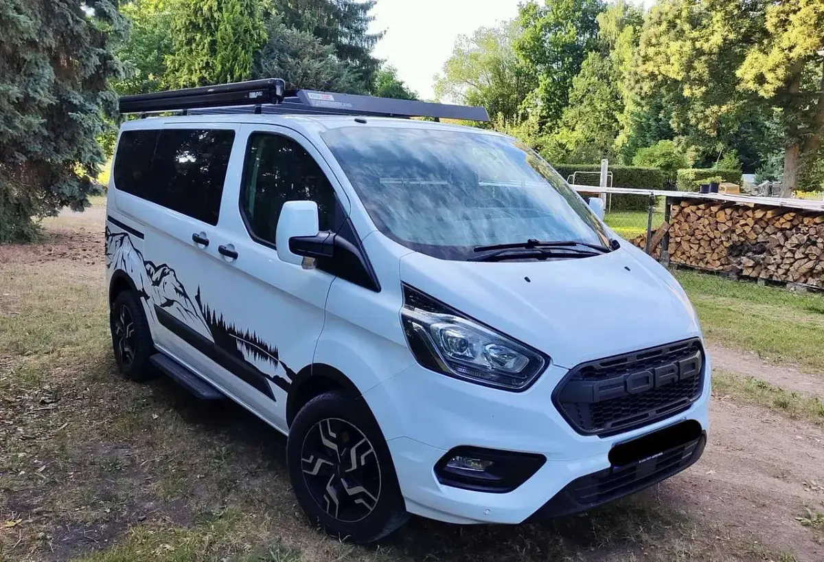 Gebraucht Ford Transit Custom Trend 105 PS (77 kW) 2018 Weiß Pickup