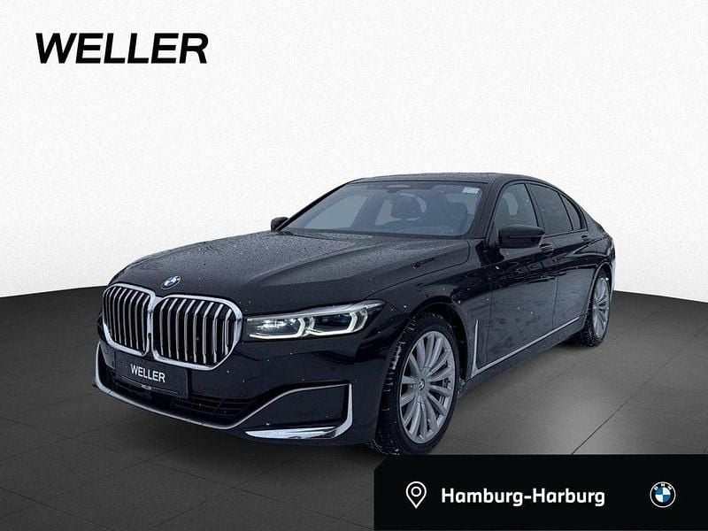 Black sapphire (schwarz) Gebraucht 2021 BMW 730 Shadowline Limousine | 44.950 € (Superpreis) - Bild 1/4