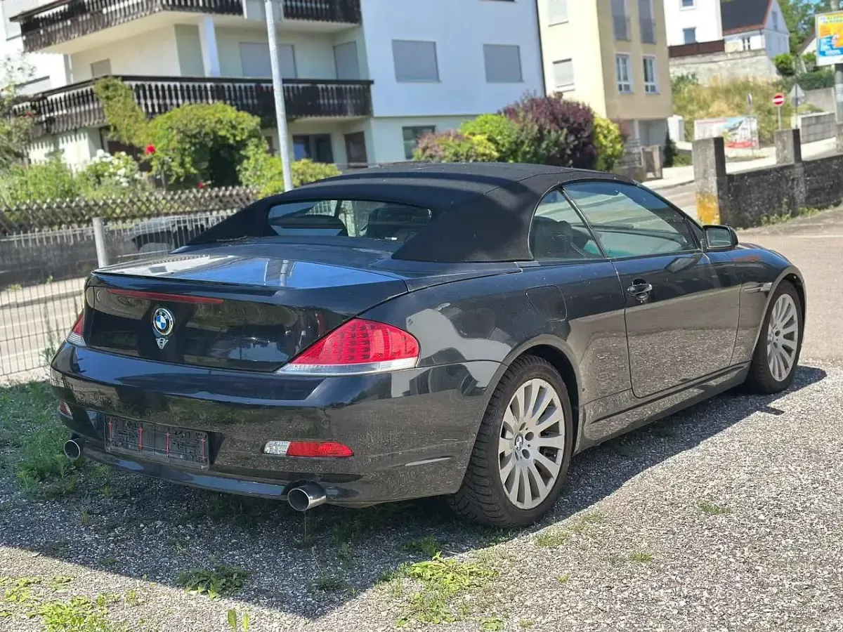 Gebraucht BMW 645 Cabriolet 333 PS (244 kW) 2004 Schwarz Cabrio