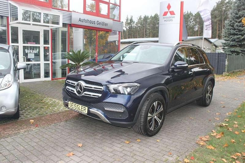 Blau Gebraucht 2022 Mercedes GLE350 SUV | 51.950 € (Guter Preis) - Bild 1/4