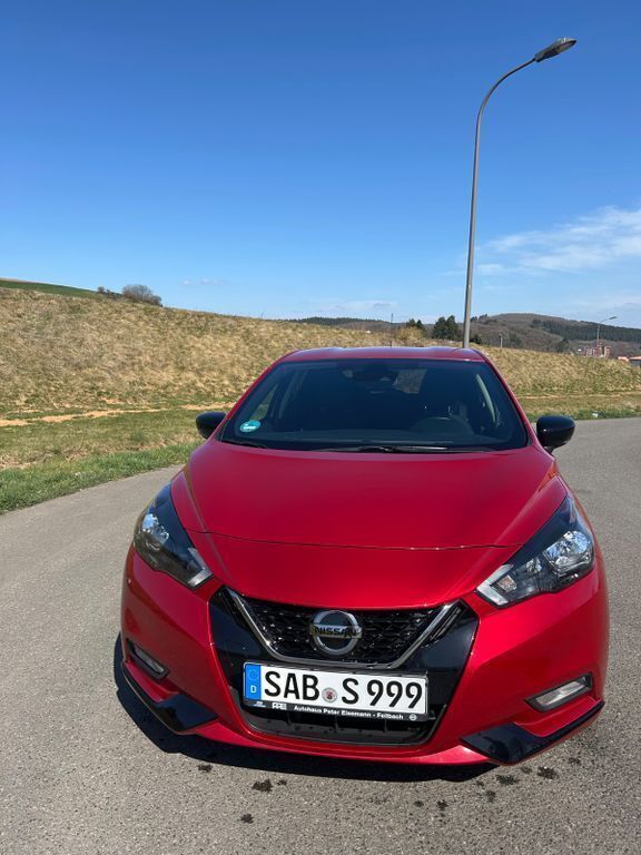 Rot Gebraucht 2021 Nissan Micra Kleinwagen | 14.500 € (Guter Preis) - Bild 1/4