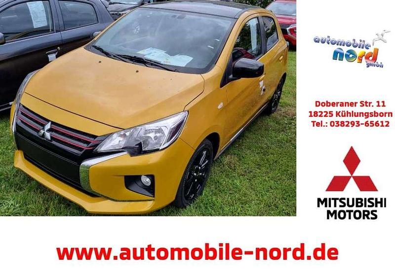Citringelb/pianoschwarz Gebraucht 2024 Mitsubishi Space Star Select+ Limousine | 16.990 € (Etwas zu teuer) - Bild 1/4