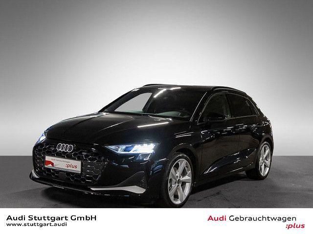 Mythosschwarz metallic Gebraucht 2024 Audi A3 Advanced Plus Limousine | 35.640 € (Teuer) - Bild 1/4