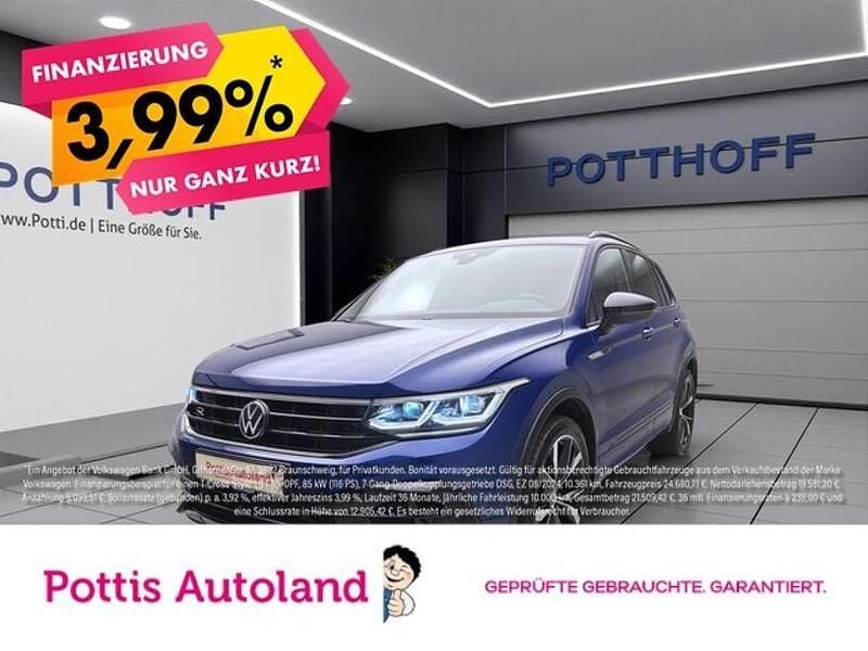 Blau Gebraucht 2023 VW Tiguan R SUV | 42.997 € (Fairer Preis) - Bild 1/4